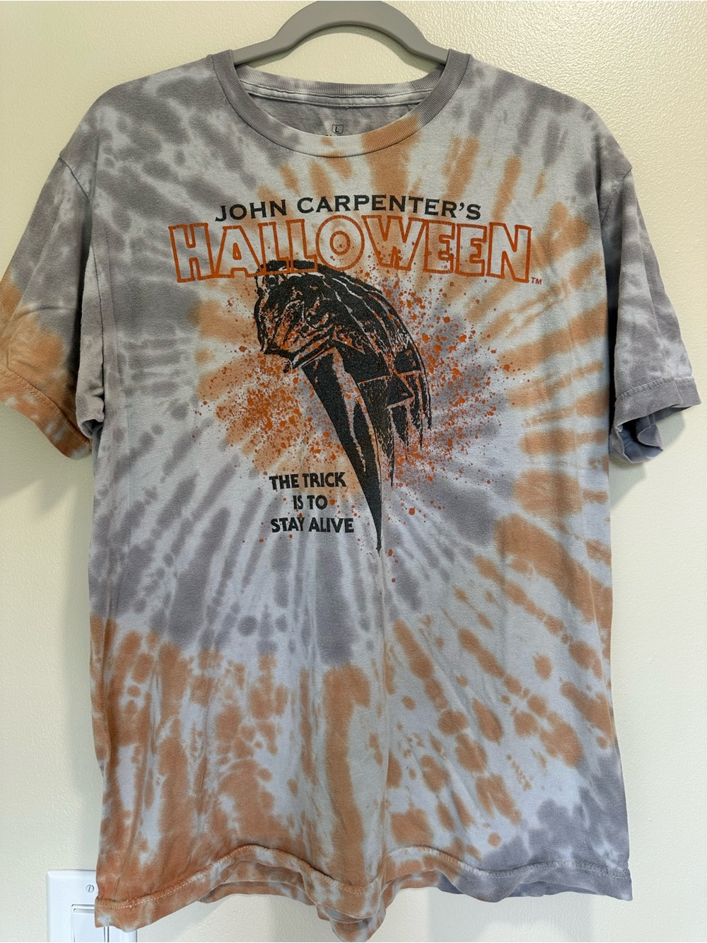 Ripple Junction John Carpenter's Halloween Tie-Dye Tee